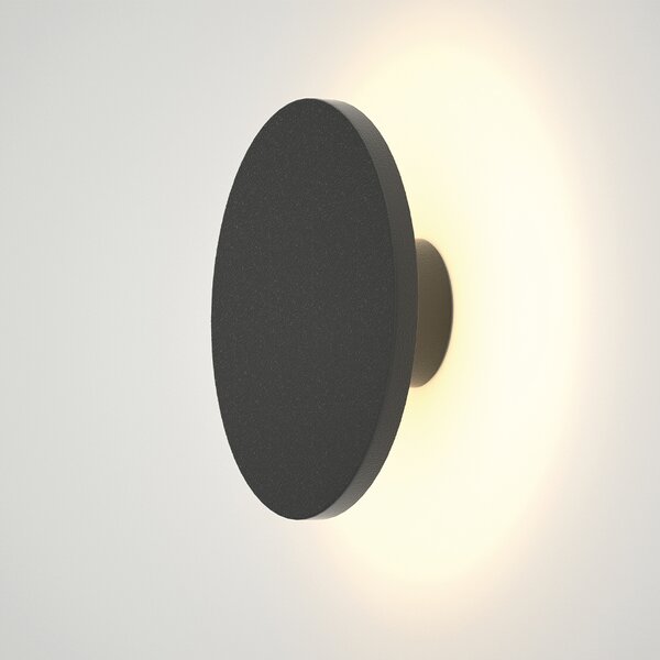 It-Lighting Geneva LED 8W 3CCT Outdoor Wall Lamp Anthracite D:17cmx5.5cm (80201140)