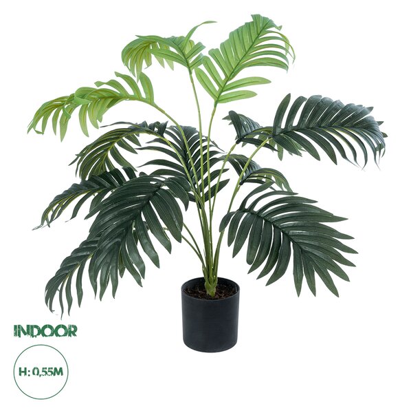 GloboStar® Artificial Garden ARECA PALM PLANT 20926 - Διακοσμητικό Φυτό Αρέκα Φ60 x Υ55cm