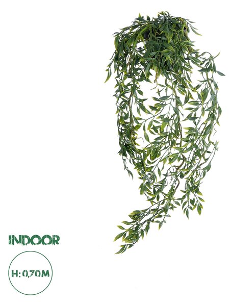 GloboStar® Artificial Garden HANGING GRAPE VINE 20867 Τεχνητό Κρεμαστό Διακοσμητικό Φυτό Αμπελιού Φ20 x Y70cm