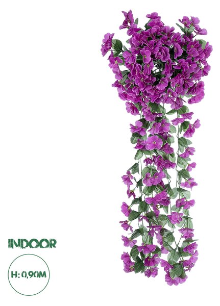 GloboStar® Artificial Garden HANGING CALIBRACHOA BRANCH 21064 Διακοσμητικό Κλαδί Καλιμπραχόα Φ25 x Υ90cm