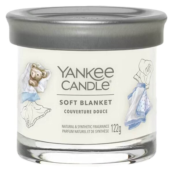 Αρωματικό Κερί Yankee Candle με διάρκεια καύσης έως 30 ώρες και άρωμα Soft Blanket