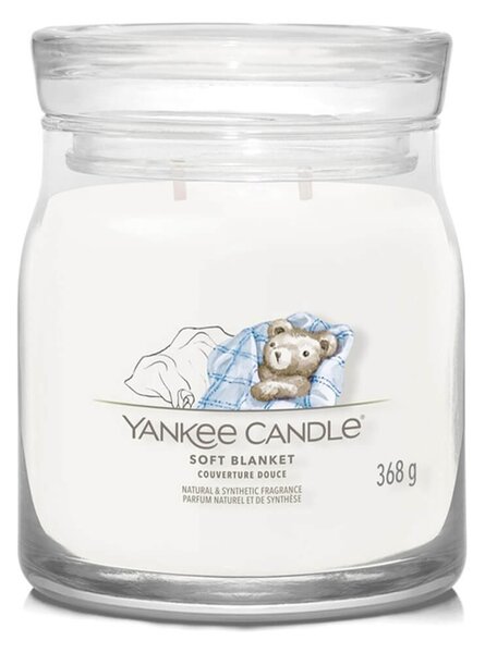 Αρωματικό Κερί Yankee Candle με διάρκεια καύσης έως 50 ώρες και άρωμα Soft Blanket