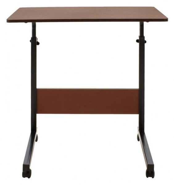 Γραφείο Piper Dark Oak - Μαύρο 60x40x69-90 cm