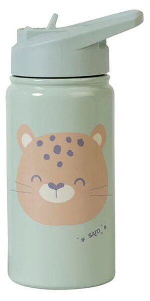 Παγούρι - Θερμός 350ml Με Καλαμάκι Saro Lion 74501