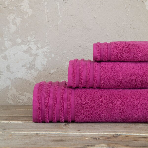 Πετσέτα Σώματος (90x150) Nima Bath Vista AW2024 700gsm Φούξια