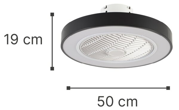 It-Lighting Chilko 36W 3CCT LED Fan Light in Grey Color (101000330)