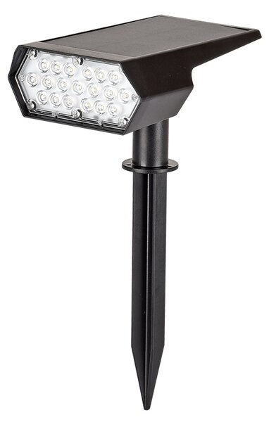 It-Lighting Melville 3W 3CCT Solar Spike Light in Black Color (80204810S)