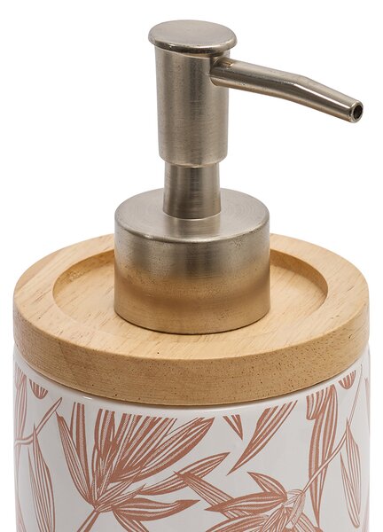 Dispenser Μπάνιου 400ml (Φ7.7x18.5) F-V Bloom 174698C