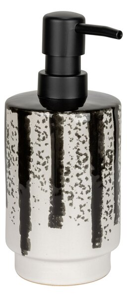 Dispenser Μπάνιου 340ml (9x8x18) Wenko Subiza Black/White 26344100