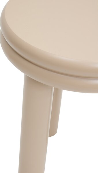 Βοηθητικό Τραπεζάκι (Φ40x47) A-S Plump Beige 213118A
