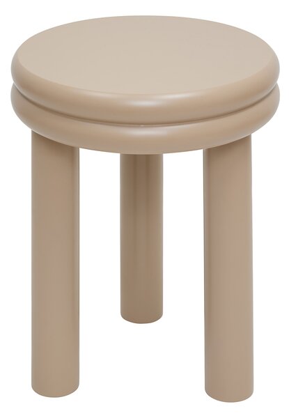 Βοηθητικό Τραπεζάκι (Φ40x47) A-S Plump Beige 213118A