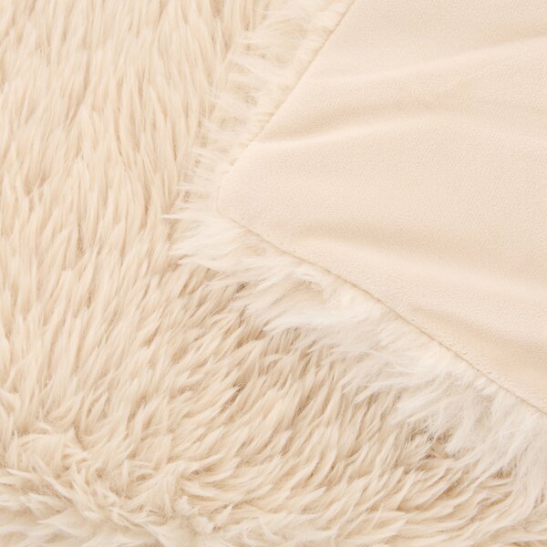 Γούνινη Κουβέρτα Καναπέ (120x150) A-S Duvia Beige 223362B