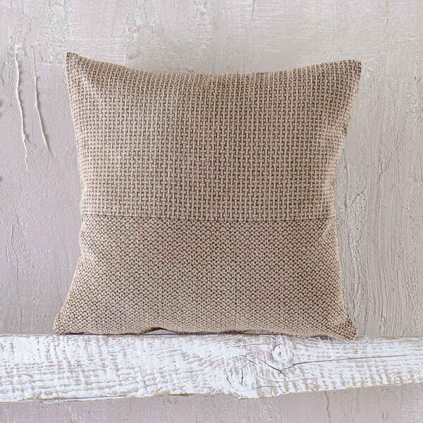 Διακοσμητική Μαξιλαροθήκη (40x40) Rythmos Simplin Brown