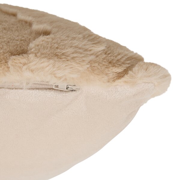Διακοσμητικό Μαξιλάρι Γούνινο (45x45) A-S Nalia Beige 223222A
