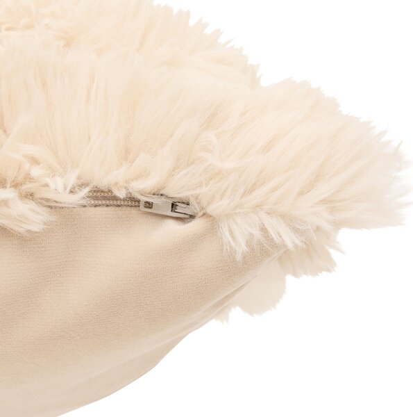Διακοσμητικό Μαξιλάρι Γούνινο (40x40) A-S Duvia Beige 223360B