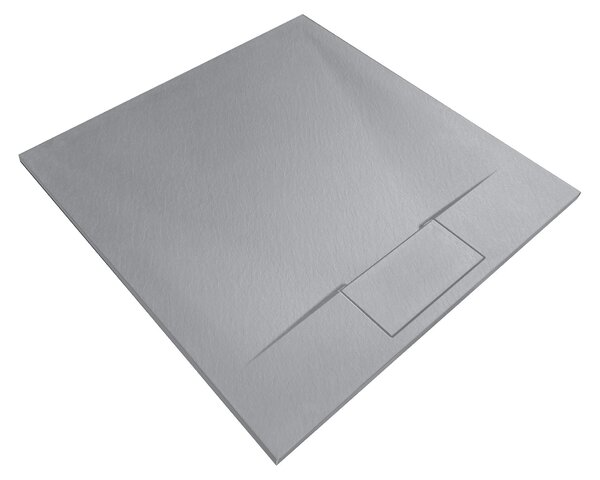 Μπανιέρα Basalt Grey 90x90