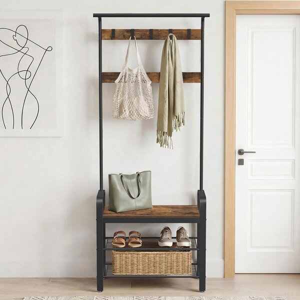 Έπιπλο Εισόδου (72x33.7x183) Vasagle HSR040KD01