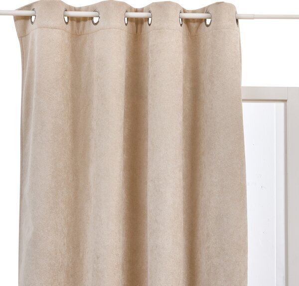 Θερμομονωτική Κουρτίνα (140x260) Με Τρουκς A-S Automne Beige 223331