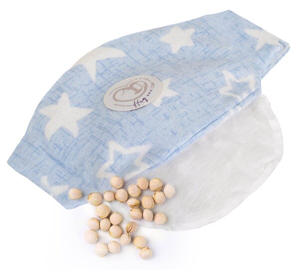 Θερμική Ζώνη Για Κολικούς Hugzzz Blue With White Stars