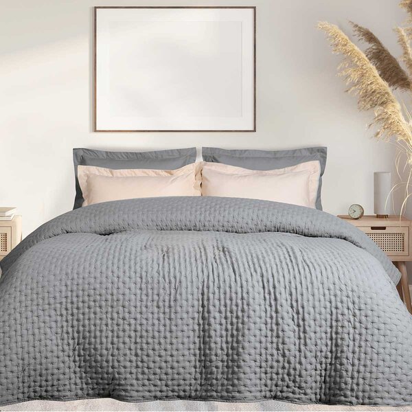 Κουβερλί Υπέρδιπλο (220x240) Das Home Happy 9630 Grey
