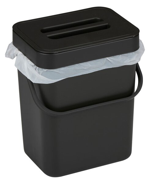 Κάδος Κουζίνας Ντουλαπιού (15.7x12.5x20.5) 3lt Cuisine Elegance Black 871125249801