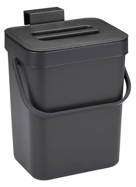 Κάδος Κουζίνας Ντουλαπιού (15.7x12.5x20.5) 3lt Cuisine Elegance Black 871125249801