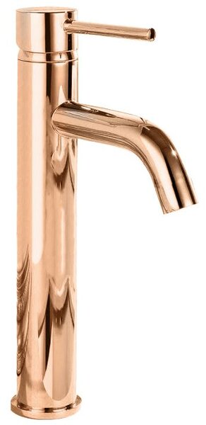 Βρύση νιπτήρα Rea Lungo Rose Gold High