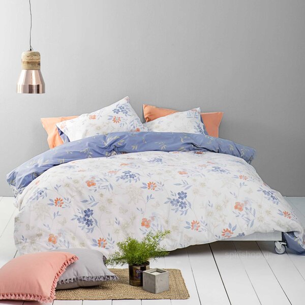 Κουβερλί Υπέρδιπλο (220x240) Nima Bed Linen Lilian Blue