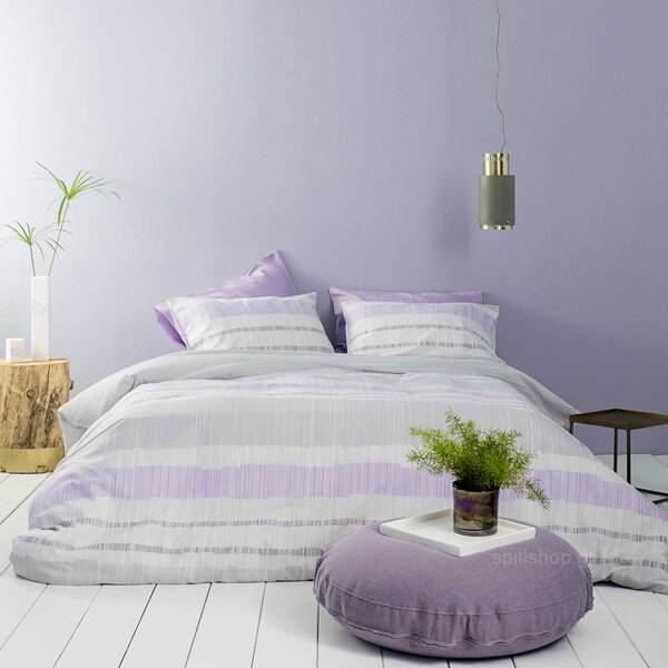 Κουβερλί Υπέρδιπλο (220x240) Nima Bed Linen Rules Lilac