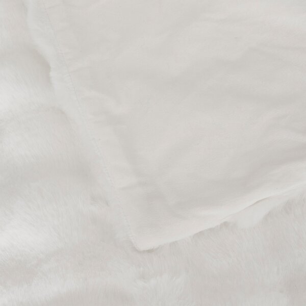 Κουβέρτα Γούνινη Ημίδιπλη (180x230) A-S Zephy White 212508