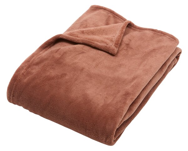 Κουβέρτα Καναπέ Fleece (130x180) A-S Throw Terracotta 131648S