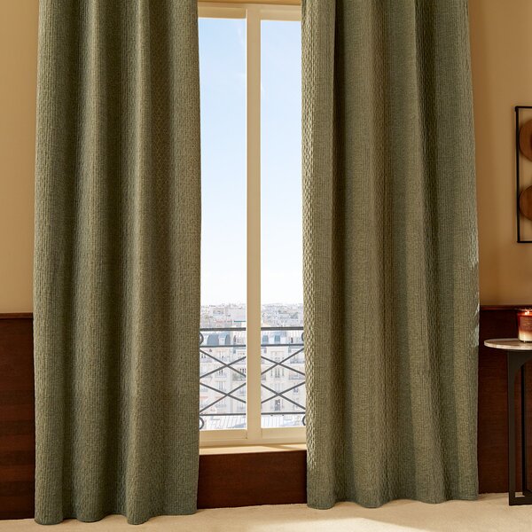 Κουρτίνα (140x260) Με Τρουκς A-S Fran Khaki 223252C