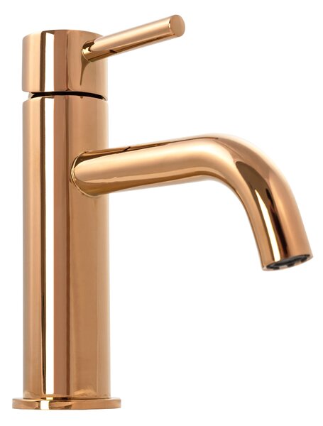 Βρύση νιπτήρα Rea Lungo Rose Gold Low