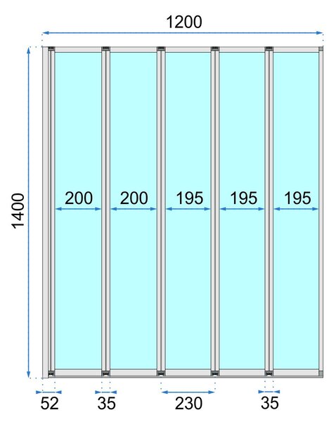 Οθόνη μπανιέρας Rea Idea 120