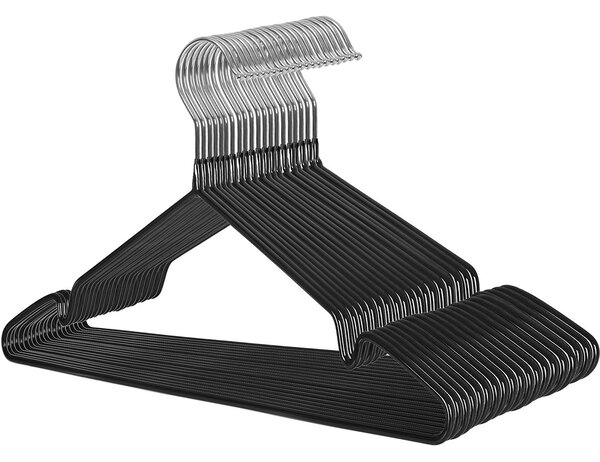 Κρεμάστρες Ρούχων (Σετ 20τμχ) Songmics CRI33B-20