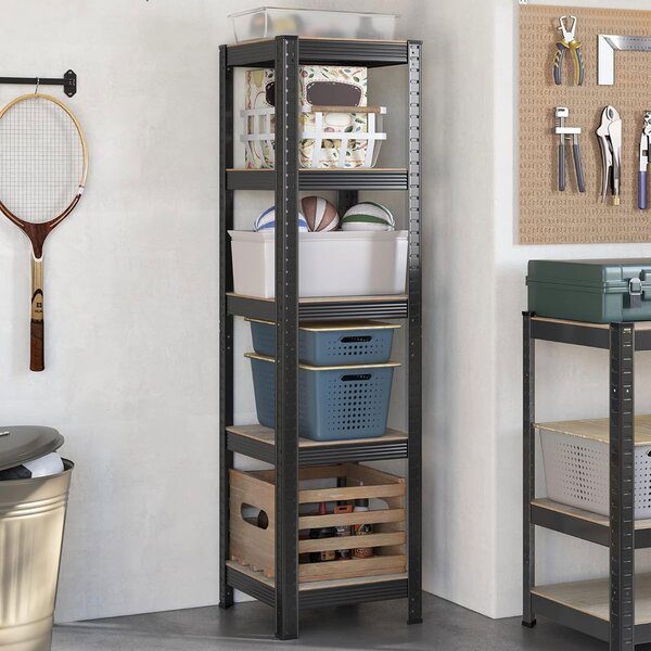 Μεταλλική Ραφιέρα Δαπέδου 5 Θέσεων (37x37x150) Songmics GLR037B11