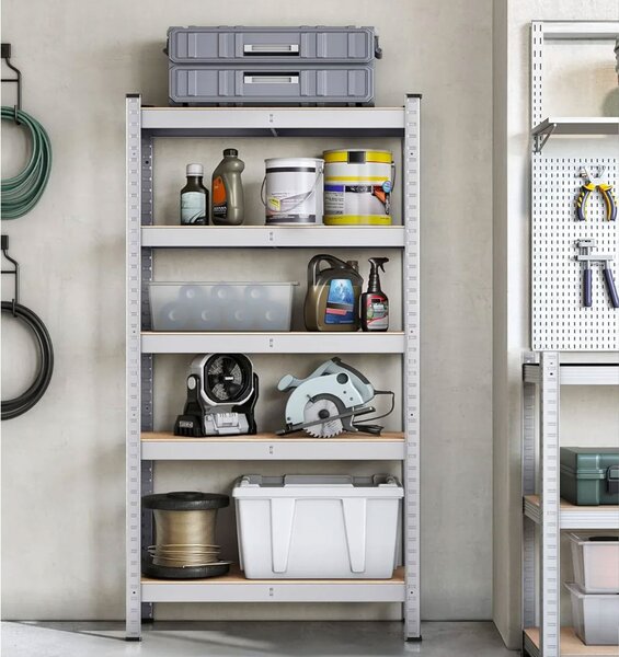 Μεταλλική Ραφιέρα Δαπέδου 5 Θέσεων (75x30x150) Songmics GLR030EZ01