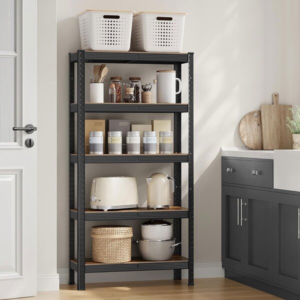 Μεταλλική Ραφιέρα Δαπέδου 5 Θέσεων (75x30x150) Songmics GLR030BZ03