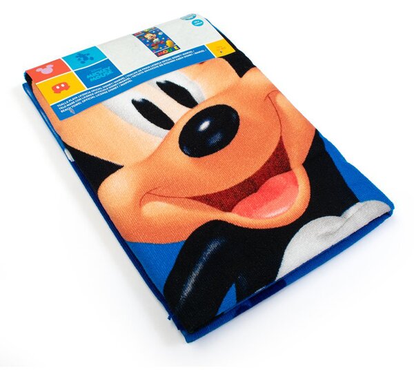 Παιδική Πετσέτα Θαλάσσης Microfiber (70x140) Dimcol Mickey 178 Dark Blue