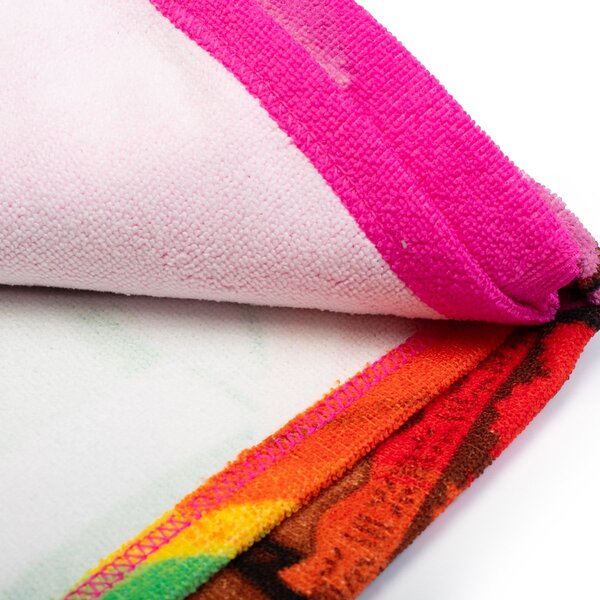 Παιδική Πετσέτα Θαλάσσης Microfiber (70x140) Dimcol Princess 190 Fuchsia