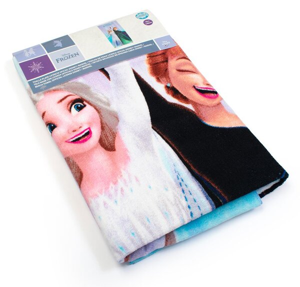 Παιδική Πετσέτα Θαλάσσης Microfiber (70x140) Dimcol Frozen 183 Lilac-Ice Blue