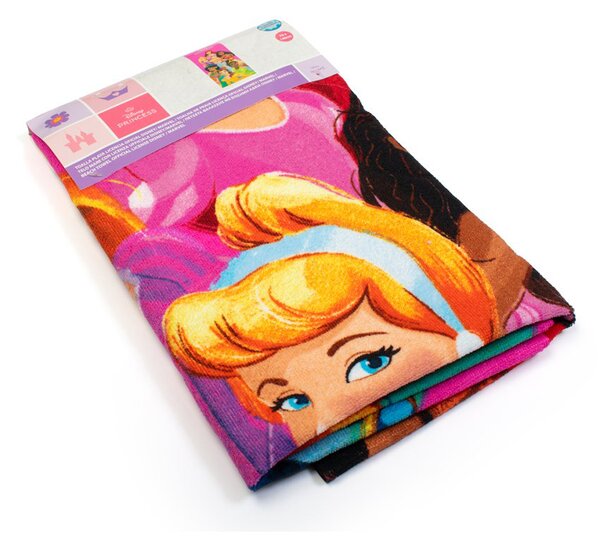 Παιδική Πετσέτα Θαλάσσης Microfiber (70x140) Dimcol Princess 190 Fuchsia