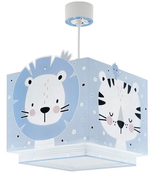 Παιδικό Φωτιστικό Οροφής Μονόφωτο Ango Baby Jungle Blue 63112T