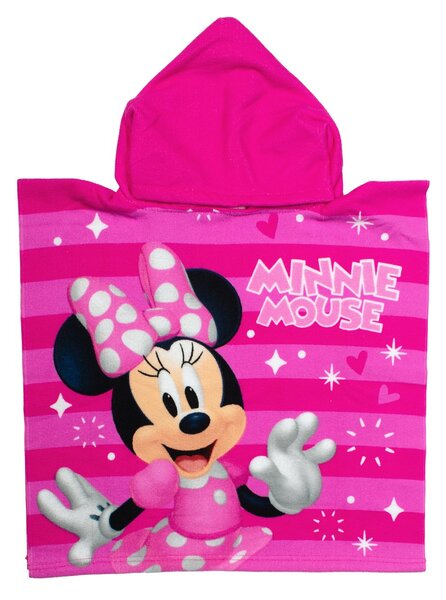 Παιδικό Πόντσο (50x100) Dimcol Minnie 194 Fuchsia-Pink