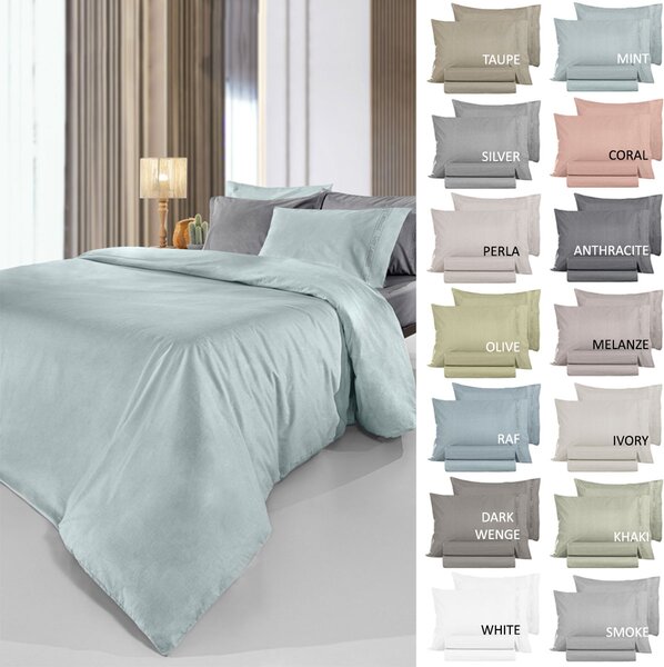 Παπλωματοθήκη King Size (255x245) Guy Laroche Color Plus Olive
