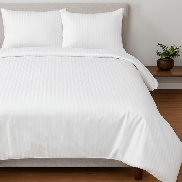 Σεντόνι Σατέν Ρίγα (170x285) Hotel Spitishop Pro 50% Βαμβάκι 50% Polyester T220