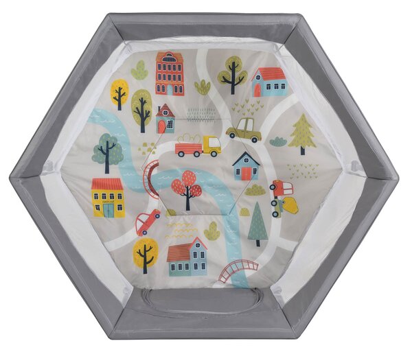 Πάρκο (6+ Μηνών/Έως 15kg) Cangaroo Playbox Grey