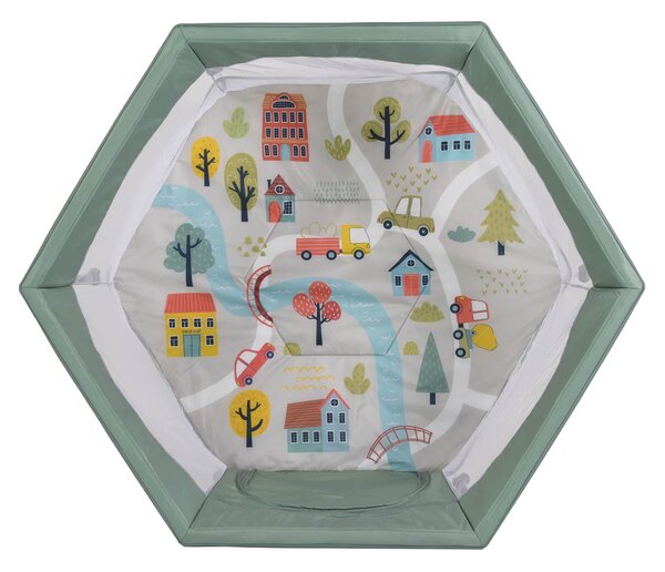 Πάρκο (6+ Μηνών/Έως 15kg) Cangaroo Playbox Green