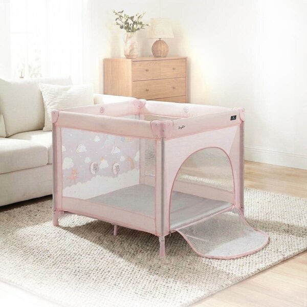 Πάρκο (0-36 Μηνών/Έως 15kg) Cangaroo Joyzi Pink