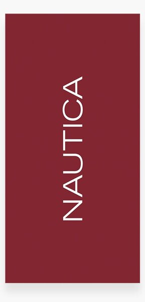 Πετσέτα Θαλάσσης (80x160) Nautica By Nef-Nef Homeware Logo Red
